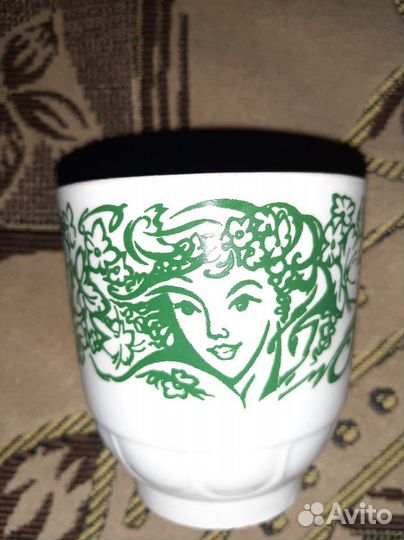 Редкие бокалы-стаканы Октябрьский фарфор СССР