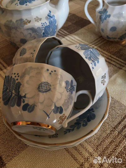 СССР чайный сервиз Вербилки