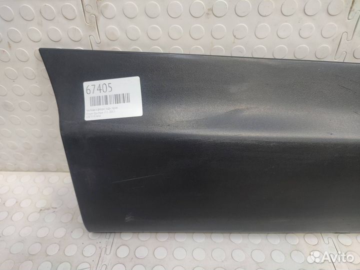 Накладка двери задняя правая Nissan Qashqai J11