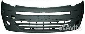 Бампер передний без отв. Renault Kangoo 2008
