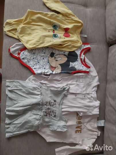 Детские вещи на девочку пакетом