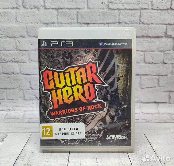 Guitar Hero Warriors of Rock (PS3, бу)