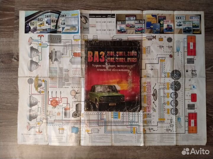 Книжка для ремонта ваз 2101