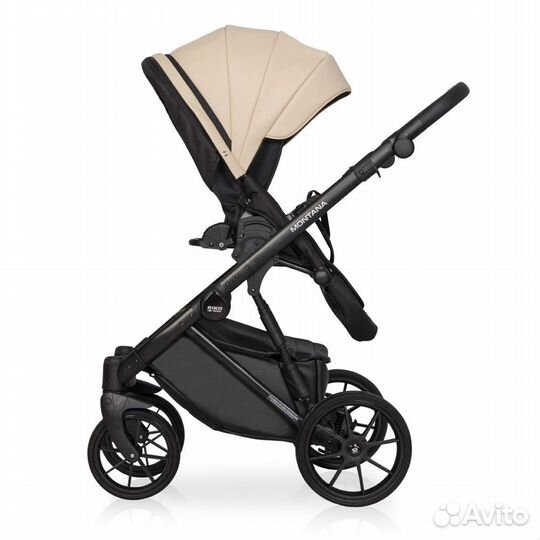 Коляска 2 в 1 Riko Montana (кожа)