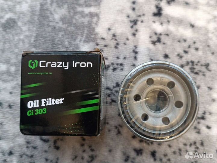 Масленный фильтр для мотоцикла Crazy iron 303