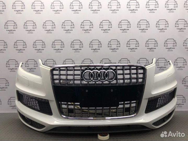 Бампер передний Audi Q7 4L cjtc 2012