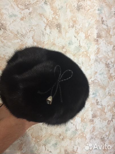 Норковая беретка