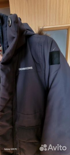 140р. Куртка didriksons