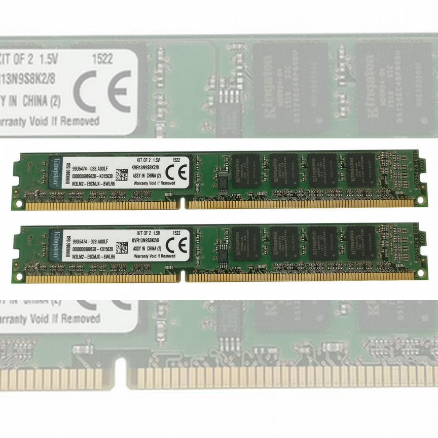 [KVR13N9S8K2/8] Оперативная Память Kingston 2x4gb Kvr13n9s8k2/8
