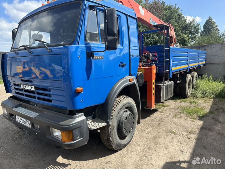 КамАЗ 65117 с КМУ, 2008