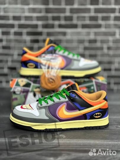 Nike Dunk Low Batman x Joker