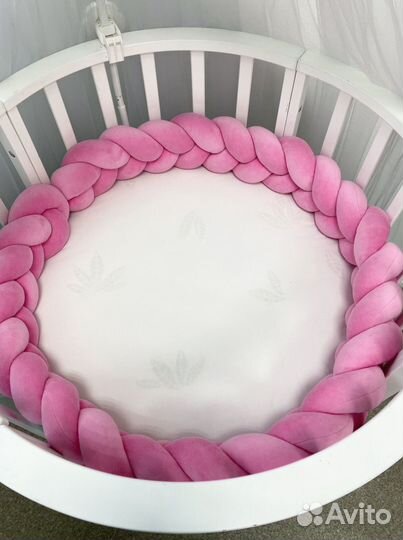 Бортик косичка