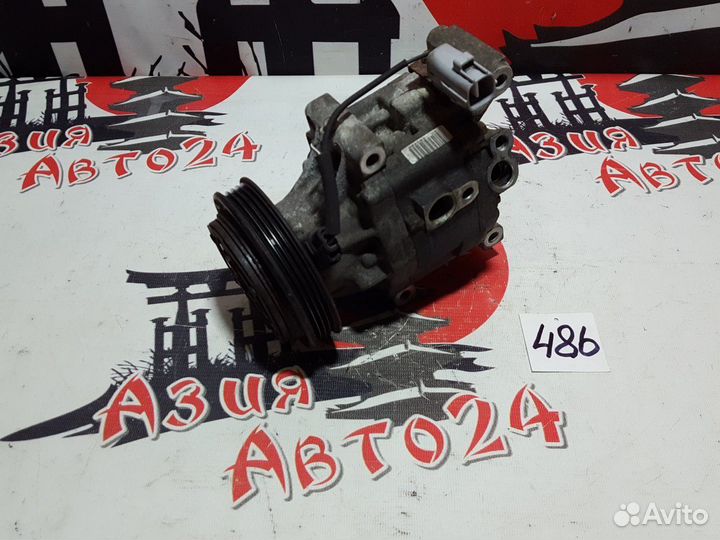 Компрессор кондиционера Toyota Allex NZE124 1NZ-FE