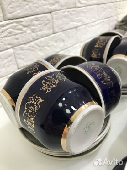 Чайный сервис новый на 12 персон