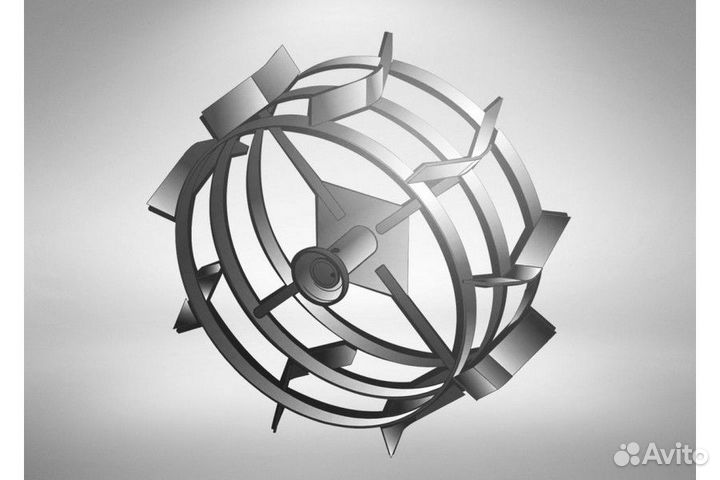 Грунтозацепы на мотоблок под шестигранник 23 и 32