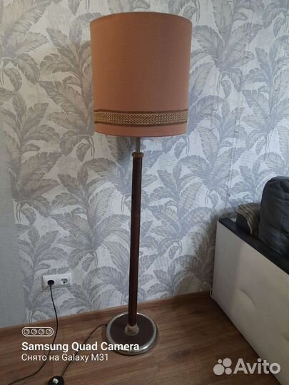 Торшер напольный бу