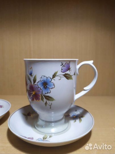 Большие чайные пары Дулево