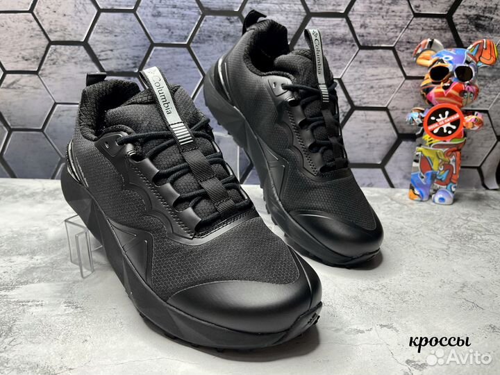 Кроссовки columbia Facet 15 низкие черные термо