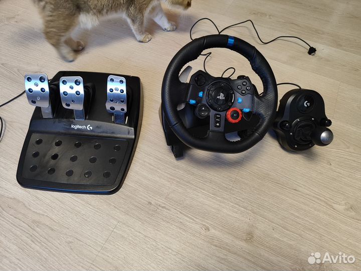 Игровой руль logitech g29 с кпп