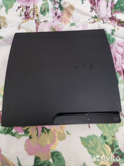 Sony playstation 3 slim прошитая, аксессуары