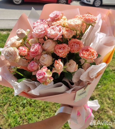 Букет цветов нежный