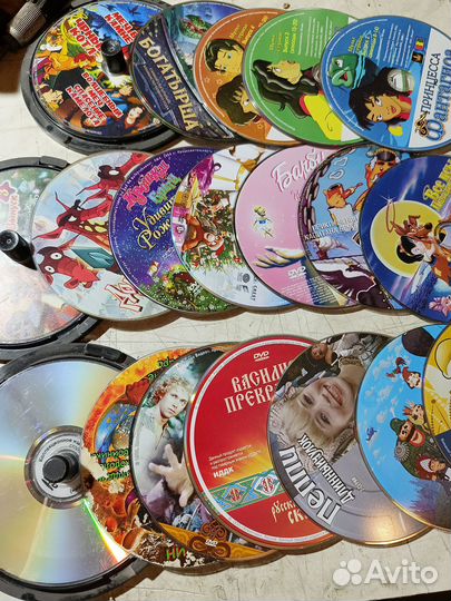 Двд с мультфильмами