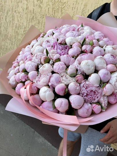 Доставка пионов букеты