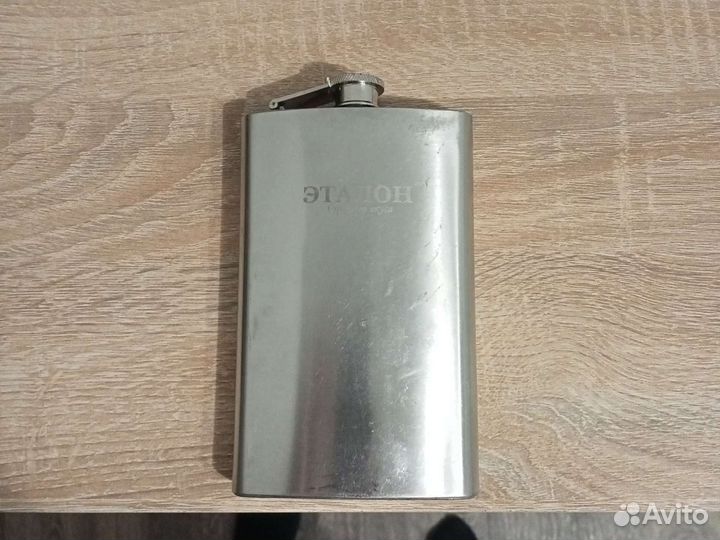 Фляжка армейская из нержавеющей стали