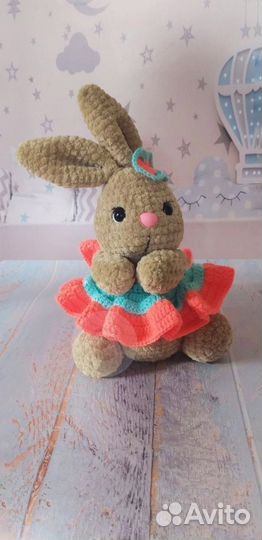 Плюшевая зайка