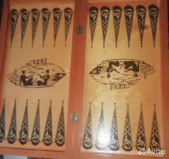 Шахматы нарды шашки 3 в 1