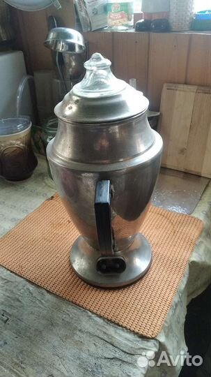 Электро чайник СССР латунь