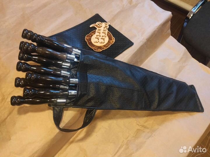 Набор шампуров в чехле