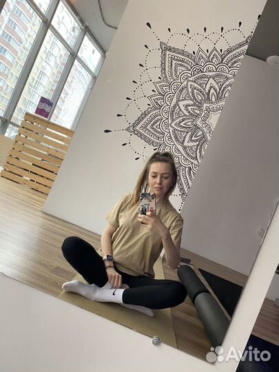 Йога занятия в парке