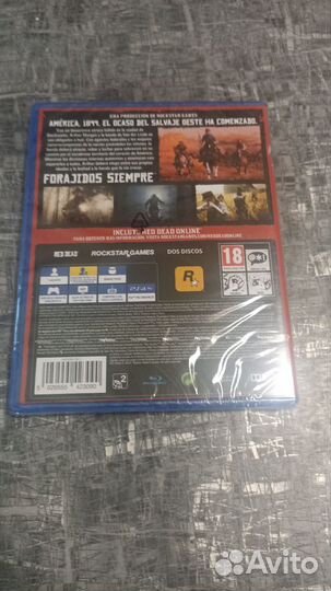 Red Dead Redemption 2 PS4/PS5(RDR 2) Новый