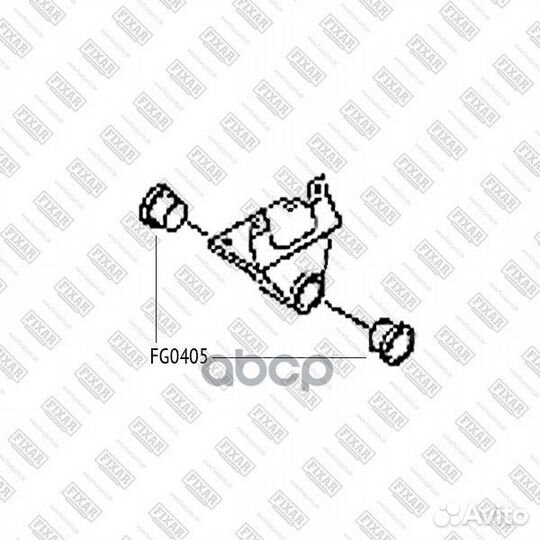 Сайлентблок рессоры isuzu ELF 06- FG0405 fixar
