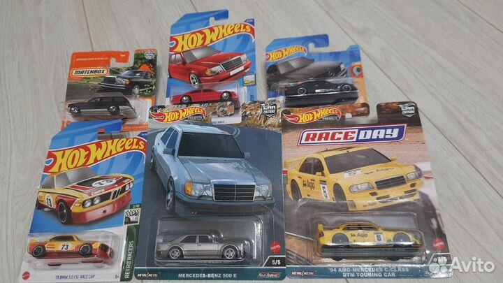 Hot wheels premium mercedes/ 560/e500/bmw