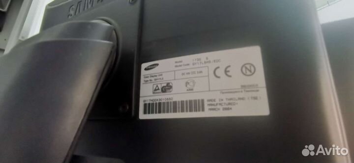 Монитор samsung syncmaster 173s 17