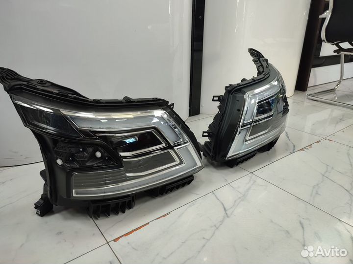 Передние фары Nissan Patrol Y62 2020 рестайлинг