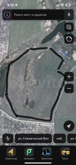 Участок 52 га (СНТ, ДНП)