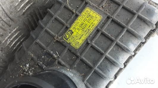 Радиатор интеркуллера hyundai trajet FO (EDN13KC01