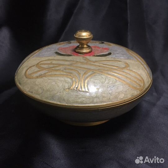 Шкатулка латунь Индия