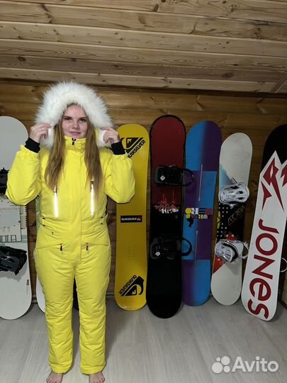 Горнолыжный комбинезон сноубордический комбинезон