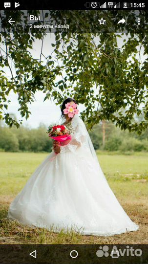 Свадебное платье
