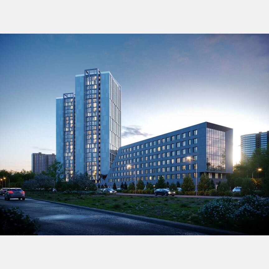 2-к. квартира, 49 м², 18/25 эт.