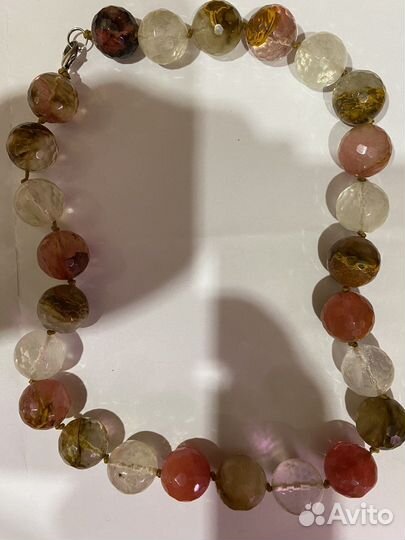 Бусы из агата