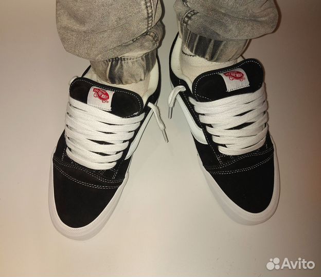 Vans knu skool черные