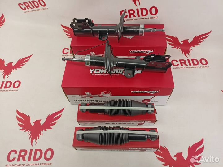 Комплект газомасляных амортизаторов Kia Rio 3