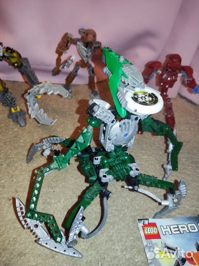 Lego bionicle Nidhiki 8622 Toa Barraki