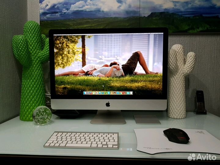 Кактус из керамики ручной работы