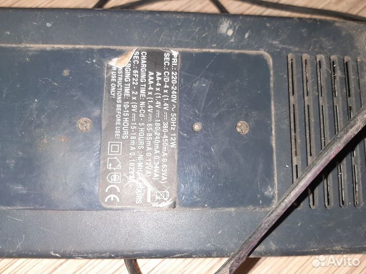 NiCd,NiMh Зарядное устройство Крона, аа, ааа,C/D